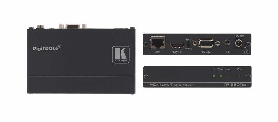 Передатчик сигнала hdmi kramer tp 580t