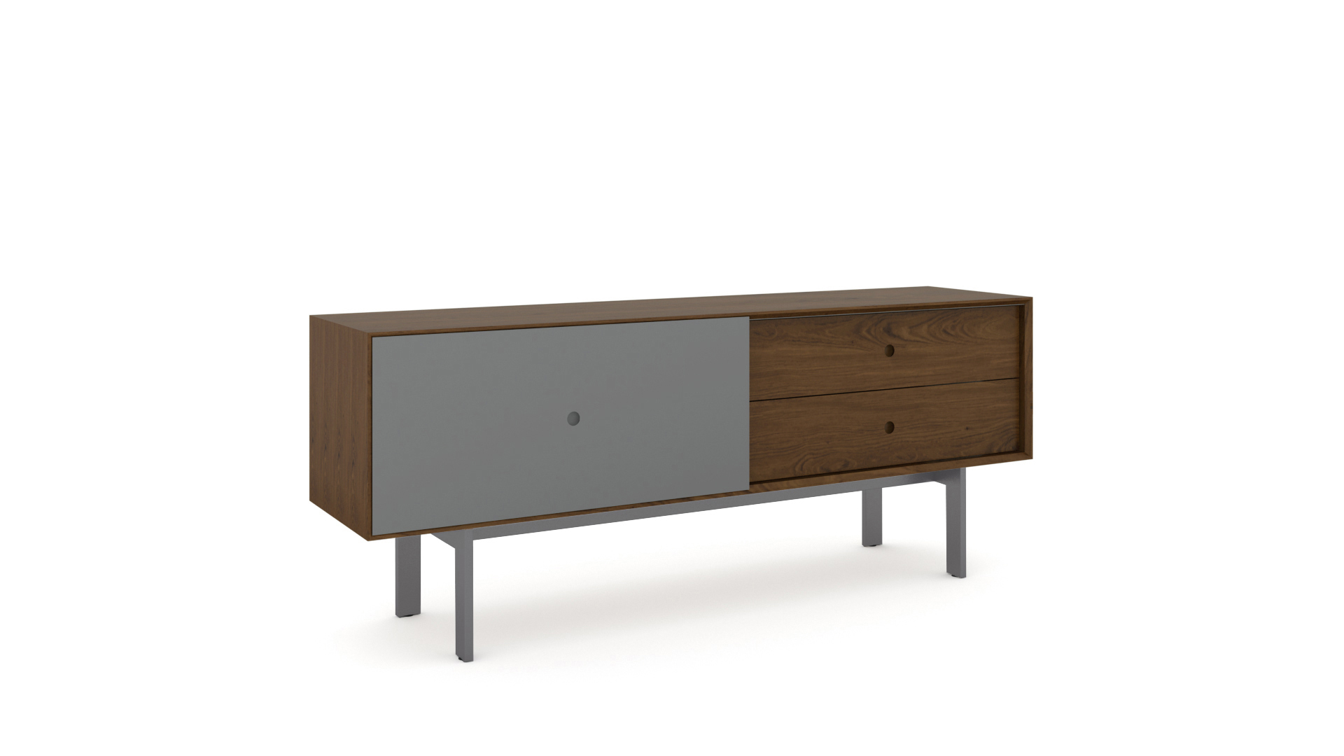 BDI Margo Toasted Walnut/Fog Grey (5229)