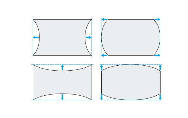 Curved Screen Correction